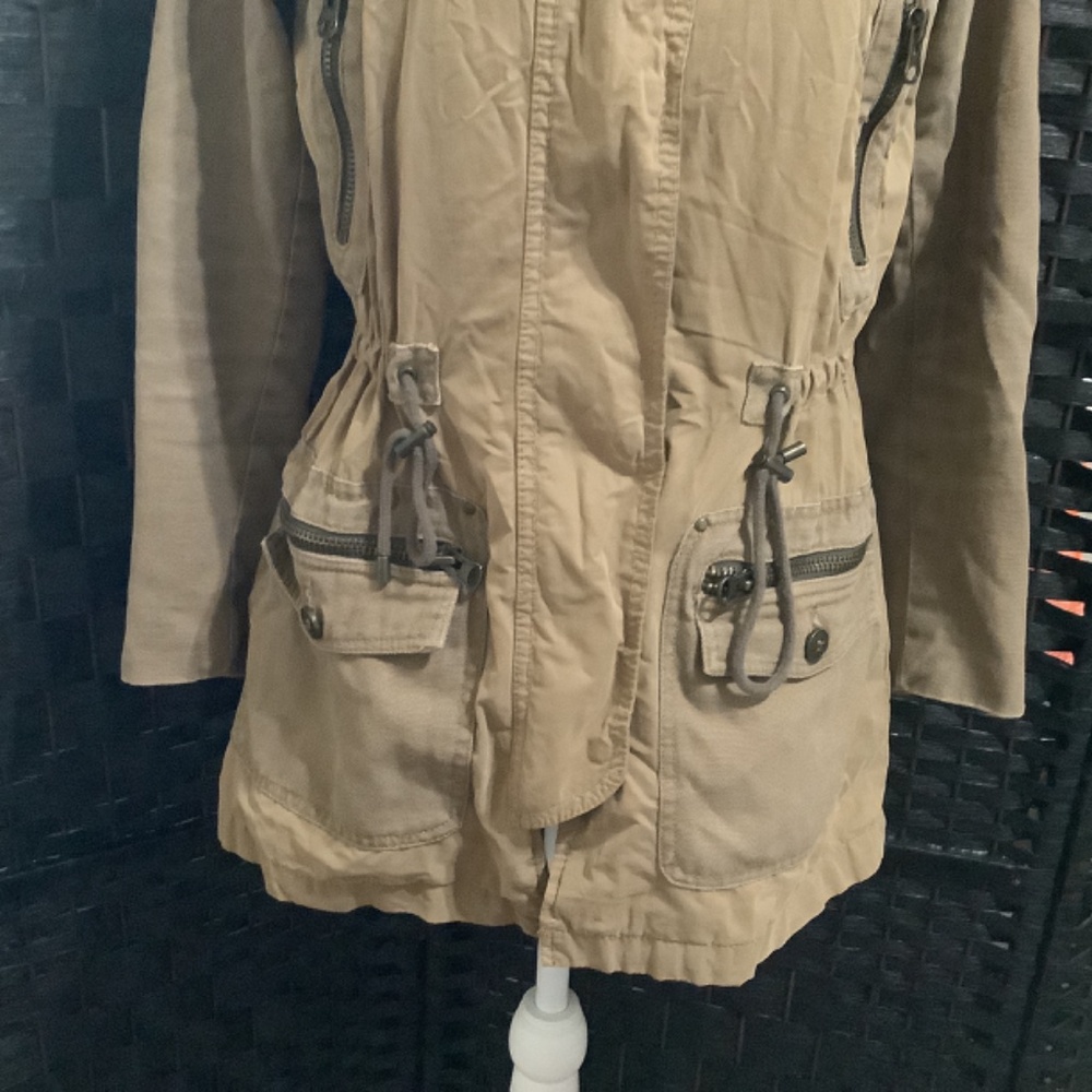Zara Basic Cargo Utility Jacket Xs - image 2